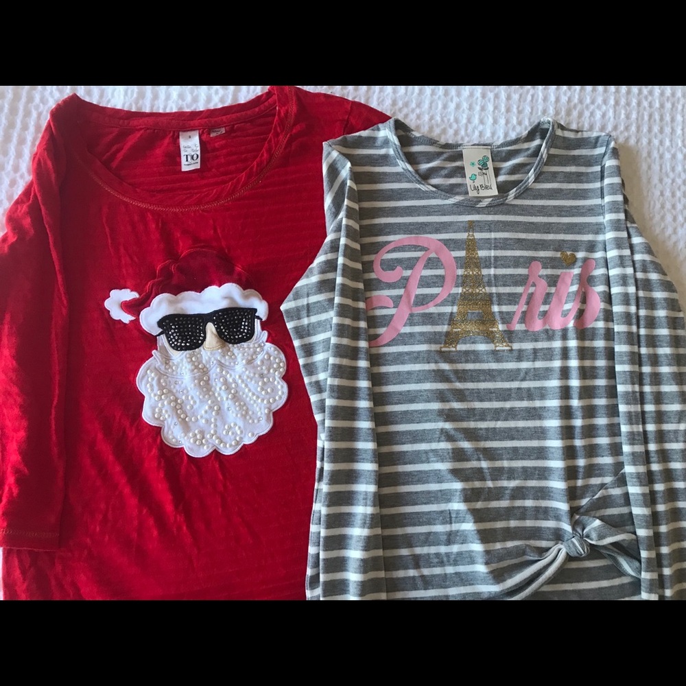 Junior shirt lot Santa